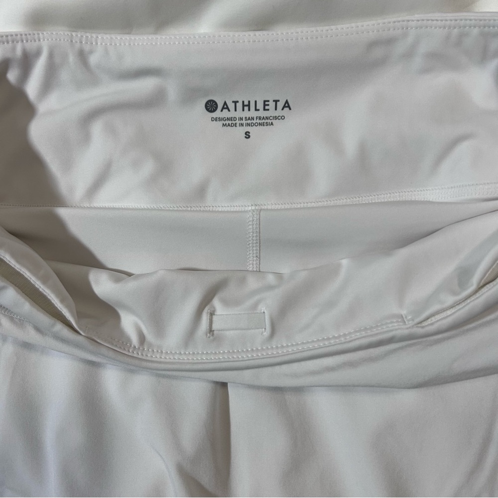 Athleta Pleaded White Skort Size S - Picture 12 of 14